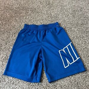 Nike Royal Blue Shorts with White Logo